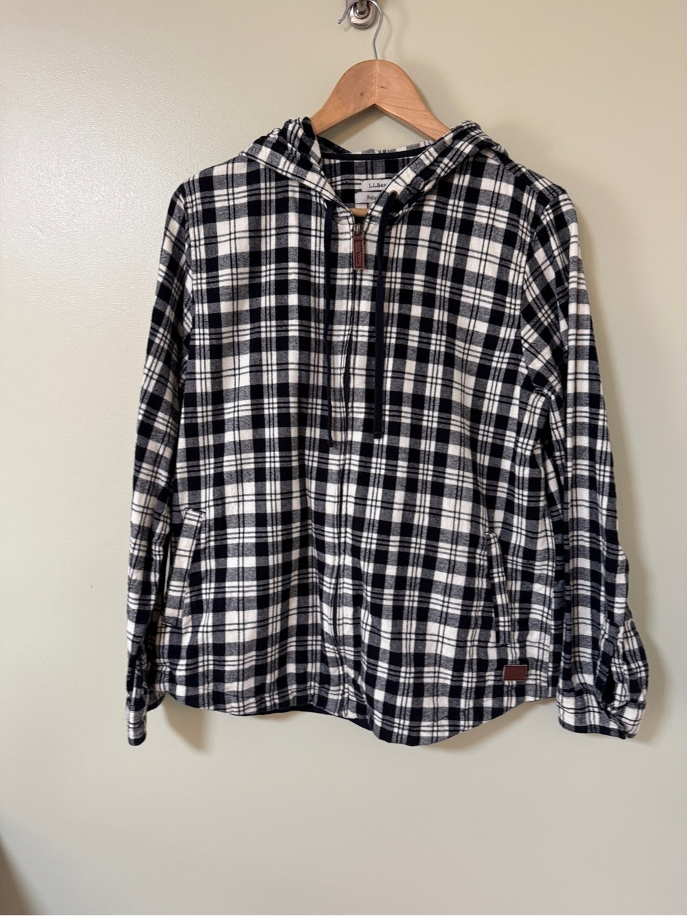 LL Bean Women’s Full Zip Flannel